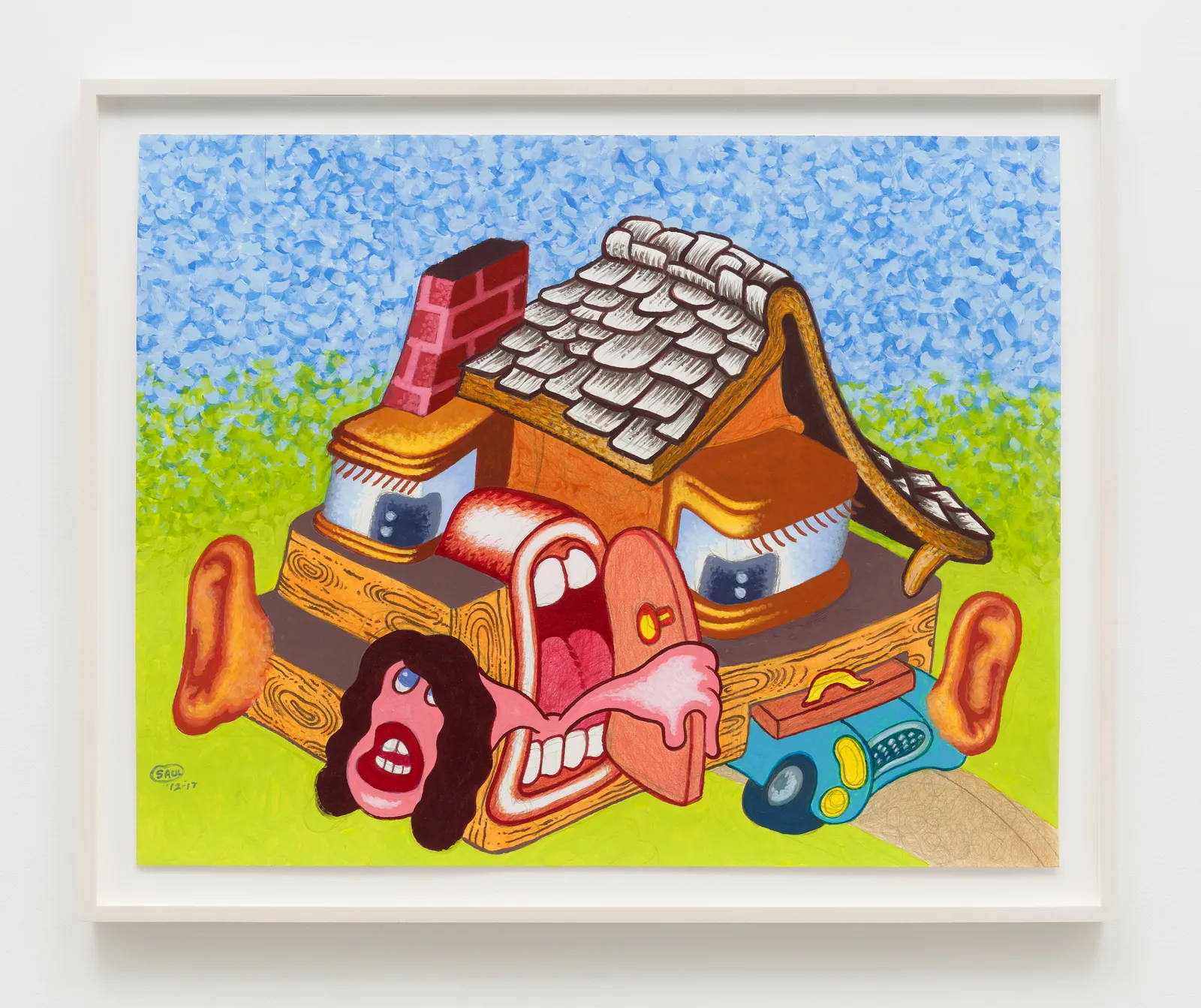 Peter Saul, Home Sweet Home, 2017