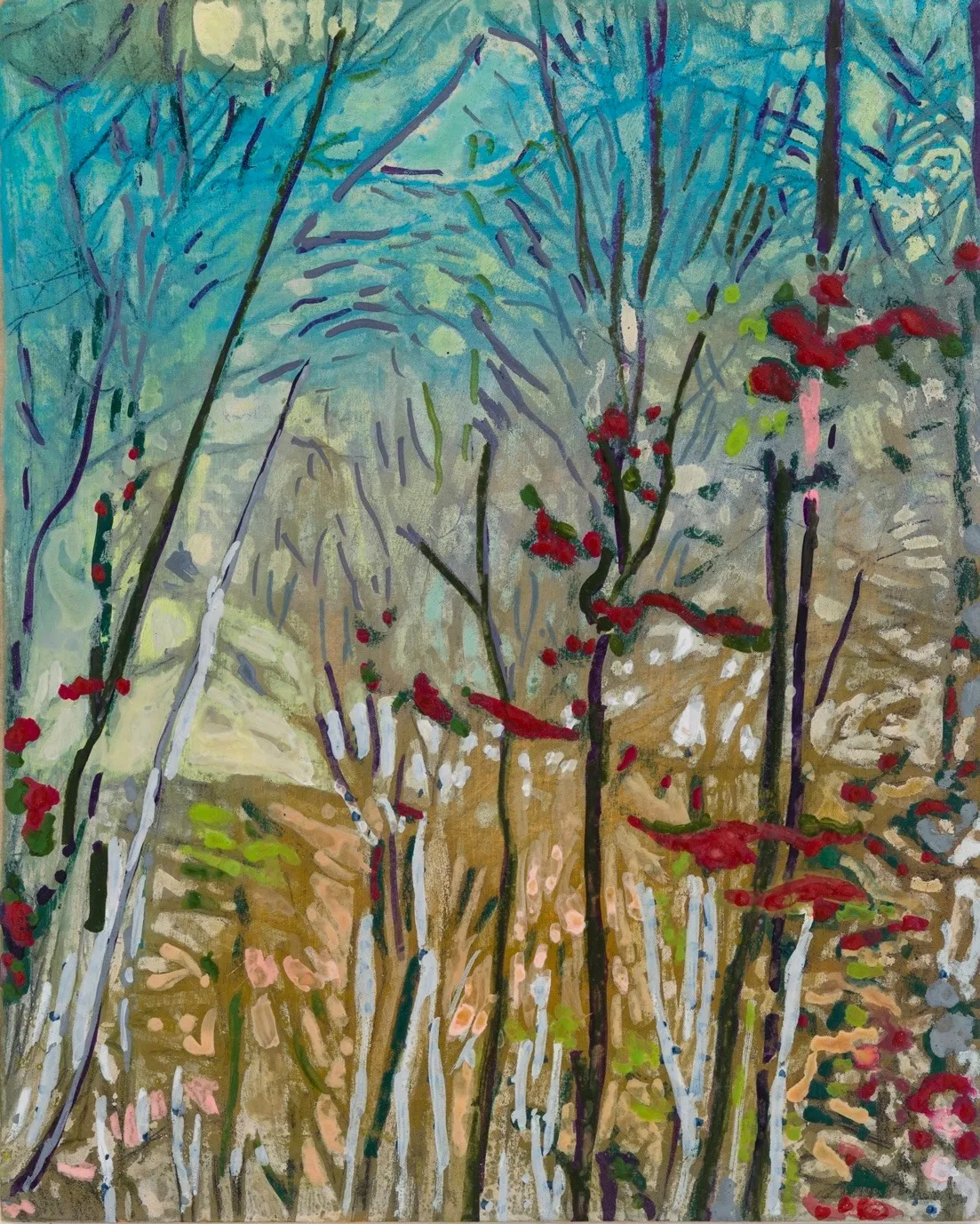 John Maclean, Red Leaves, 2025