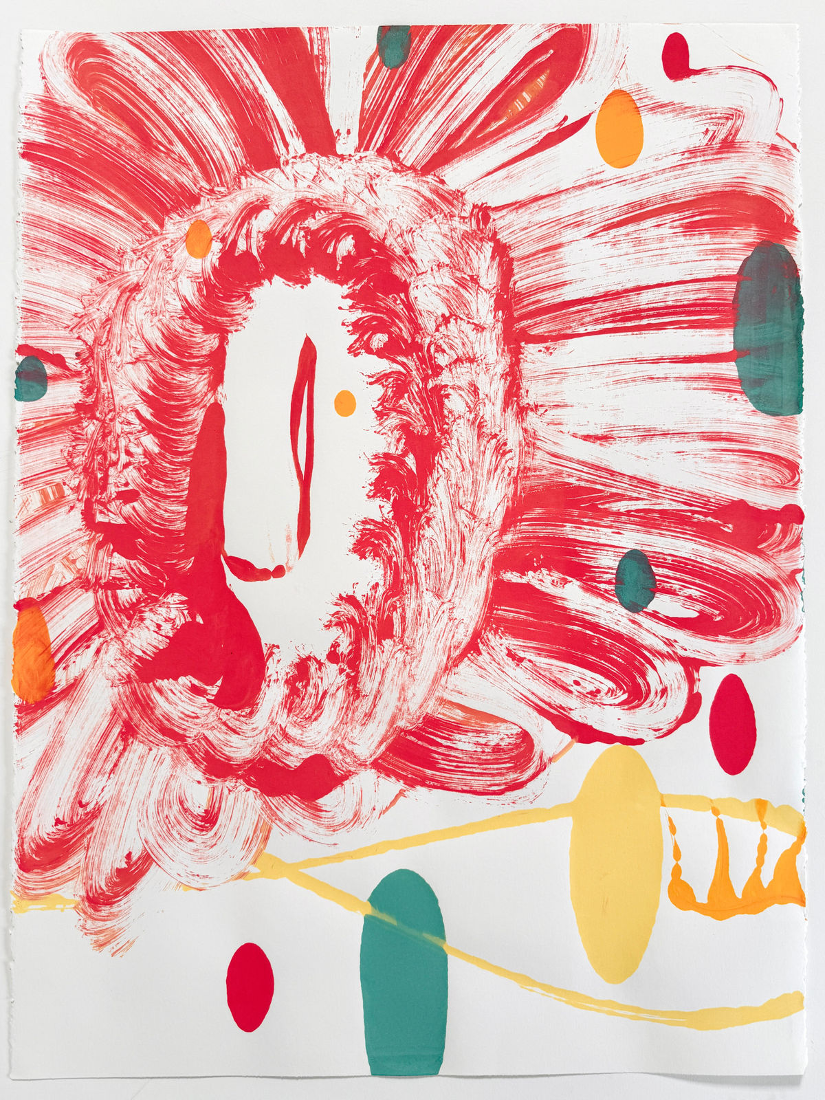 Catherine Howe, Monotype (Rose), 2021