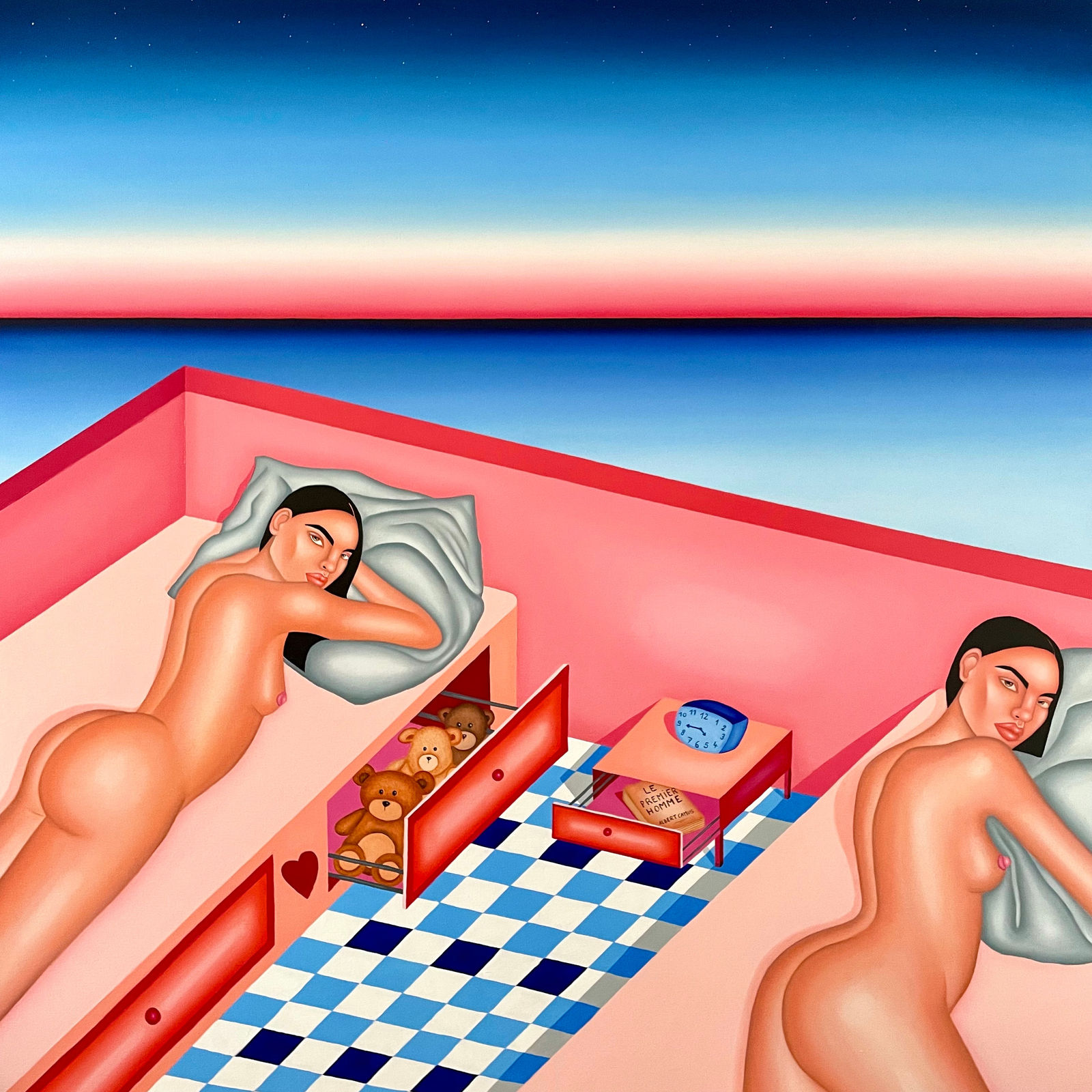 Sophie-Yen Bretez, « There were rainstorms And exquisite unclouded skies, Those moments at dawn, When I was the first to believe in the sun, Then you left. - But you never really came. », 2022