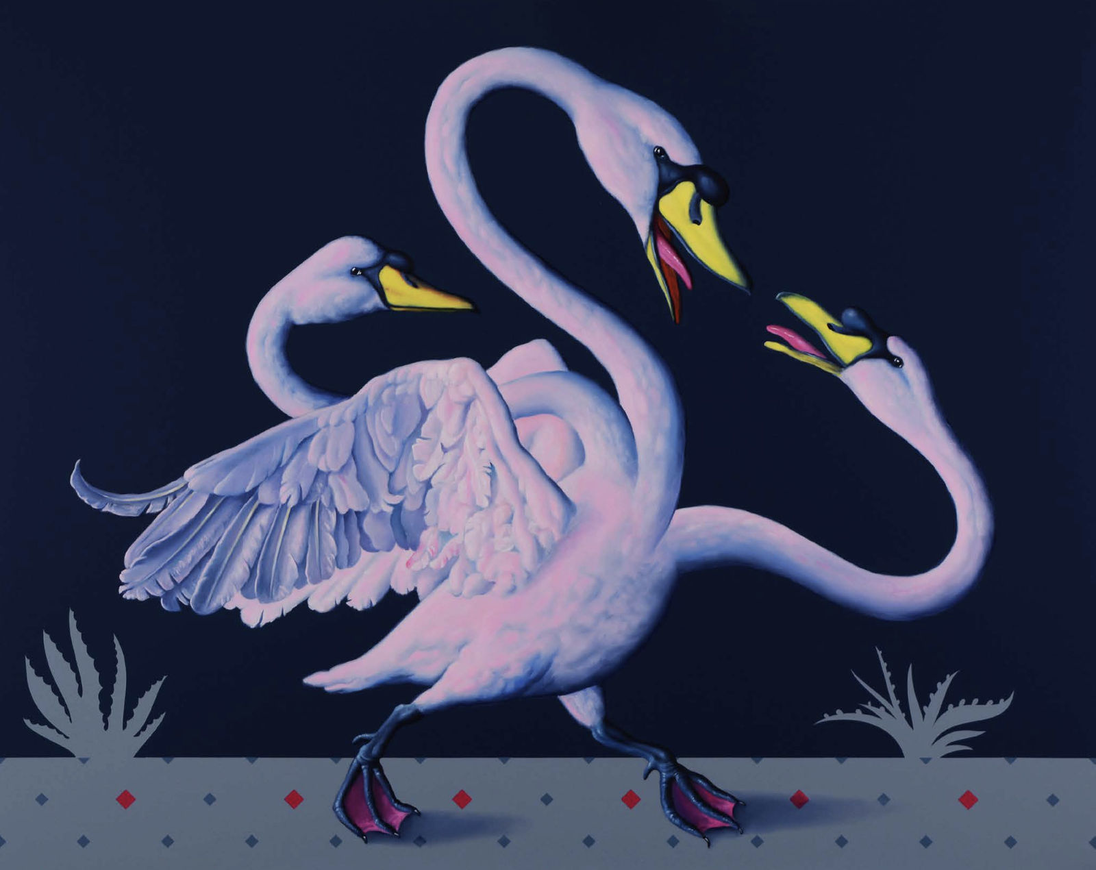 Máté Orr, Three Headed Swan, 2024