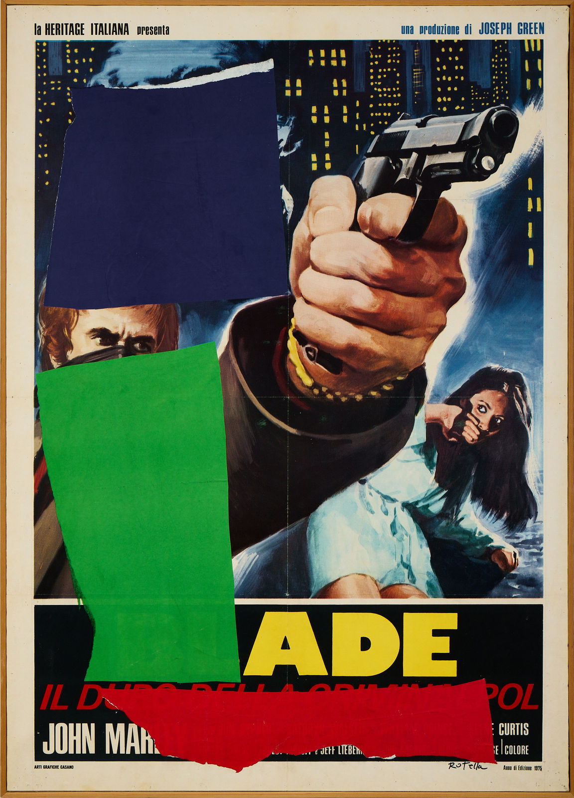 Mimmo Rotella, Blade, 2005
