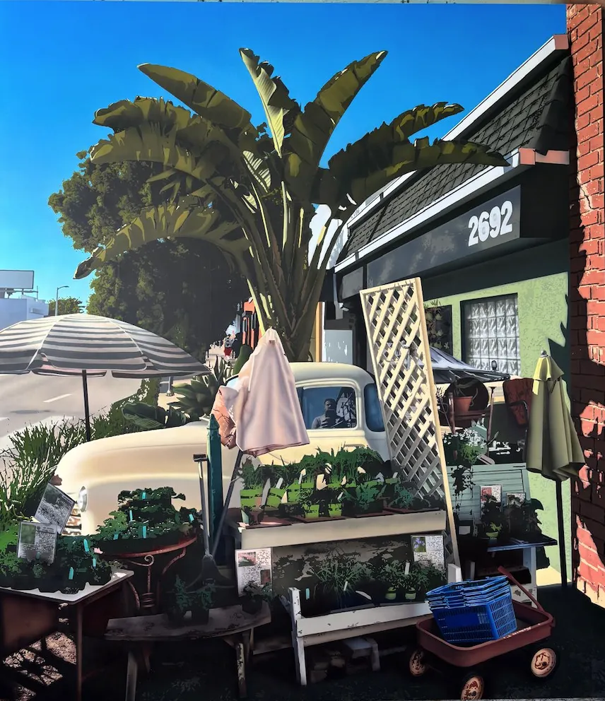 Marcel Rusu, Self Portrait on a daily light, 2025