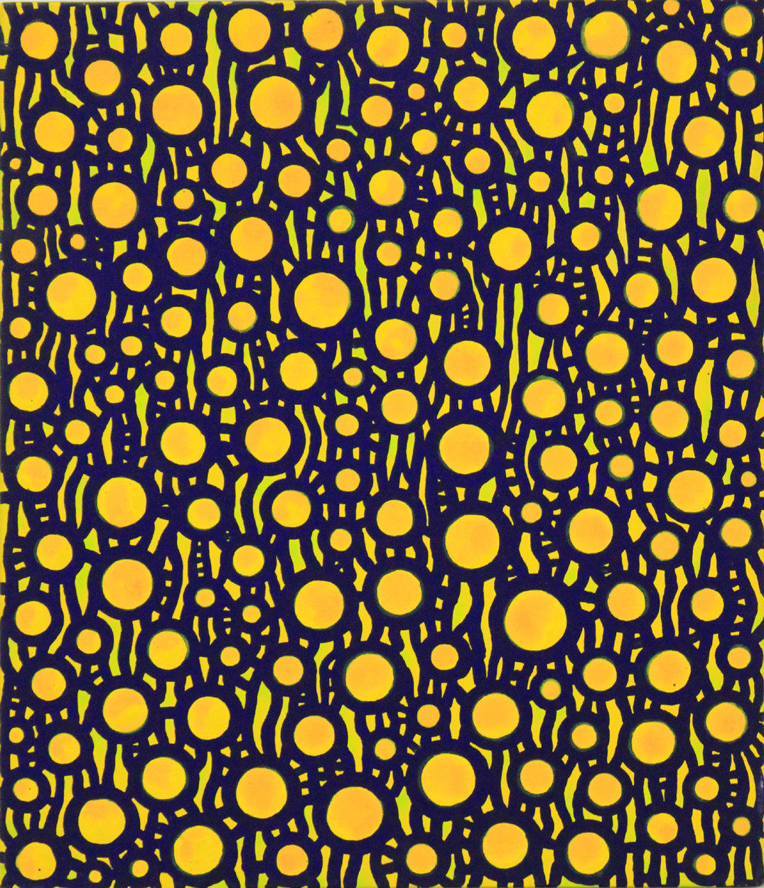 Yayoi Kusama, The Cosmos at Dawn, 1994