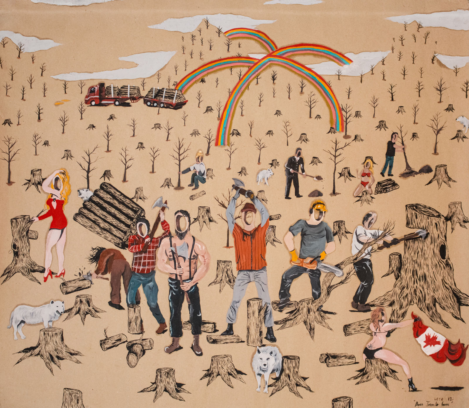 Yann Leto, Various #6, 2013