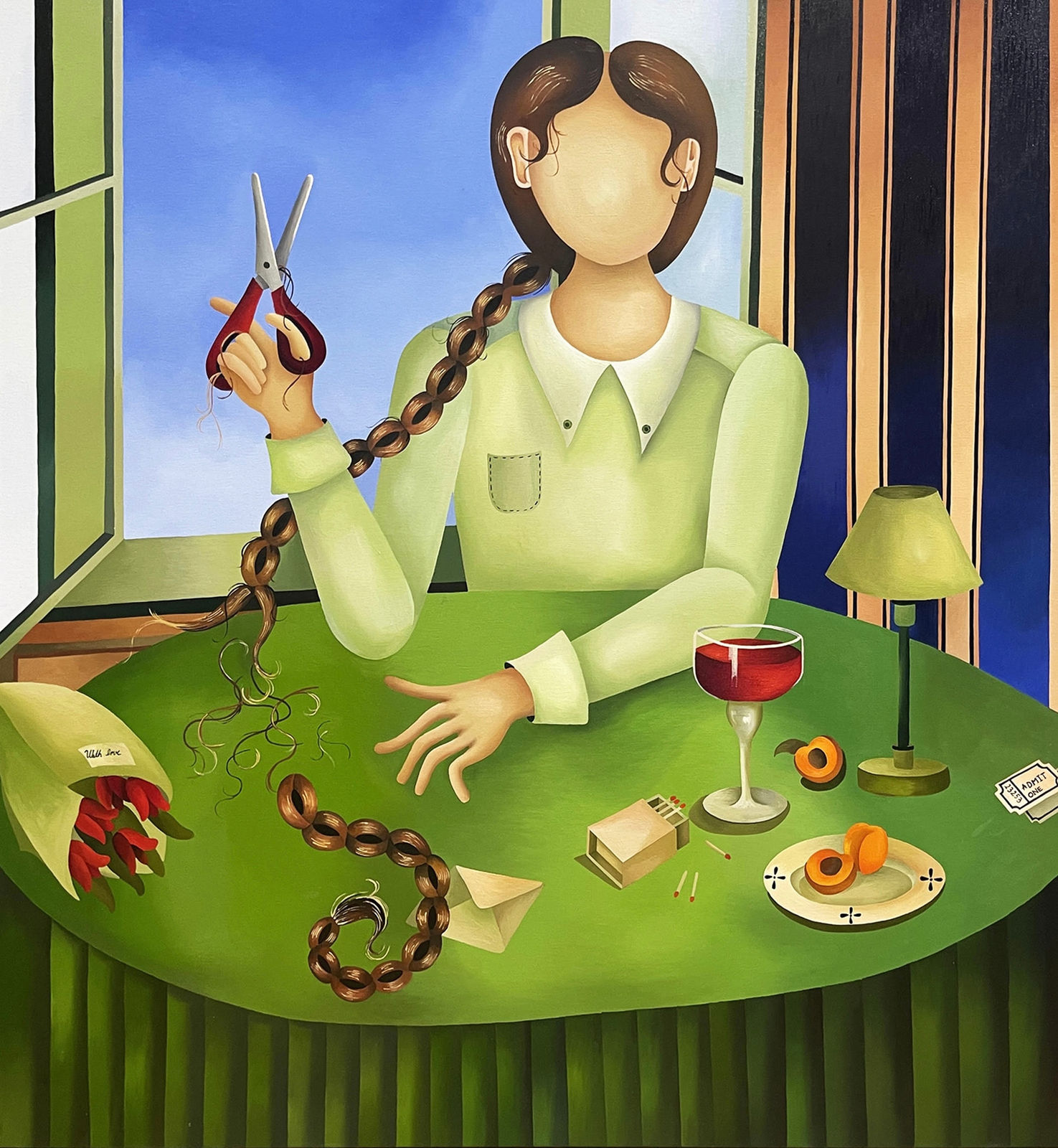 Celine Ali, On the Edge, 2023