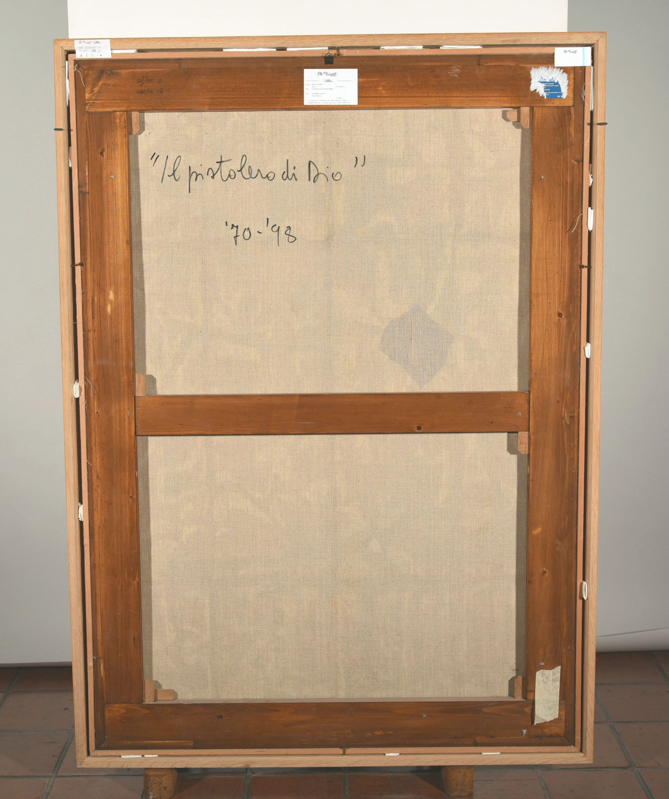 Mimmo Rotella, Il pistolero di Dio, 1970 – 1999