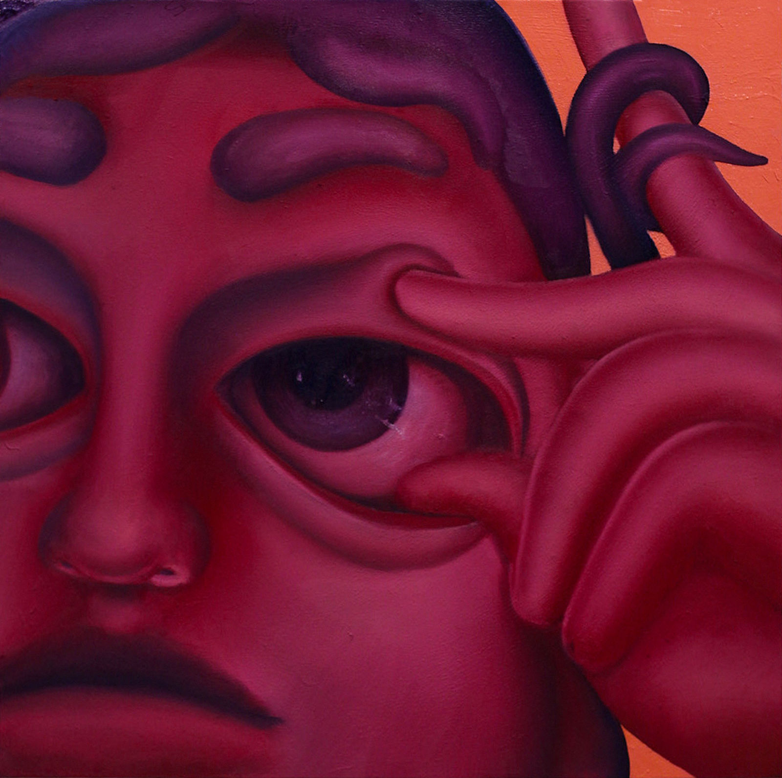 Georgia Dymock, Figure Opening Eye, 2022