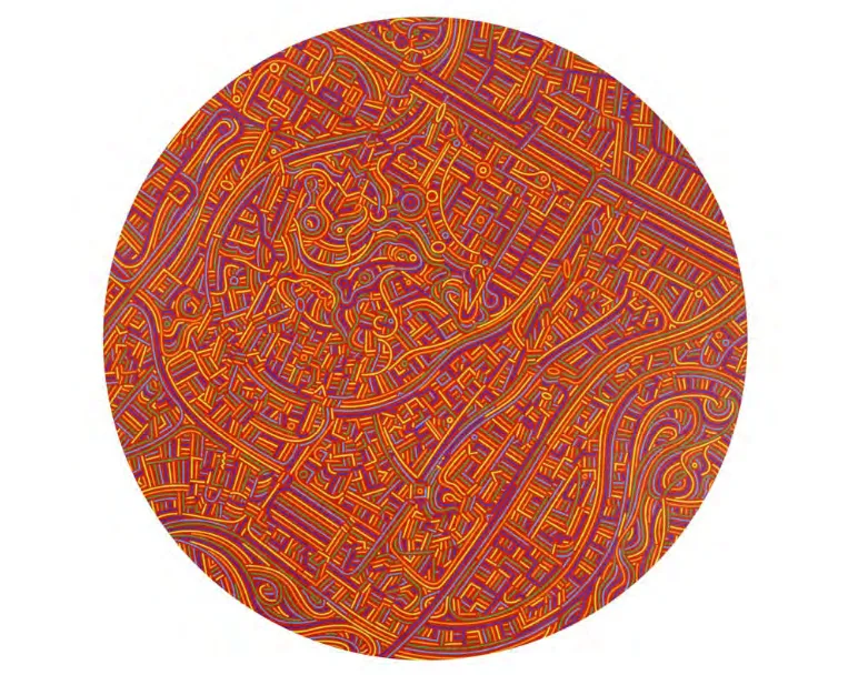 Lu Xinjian, City DNA: Dubai No.1, 2022