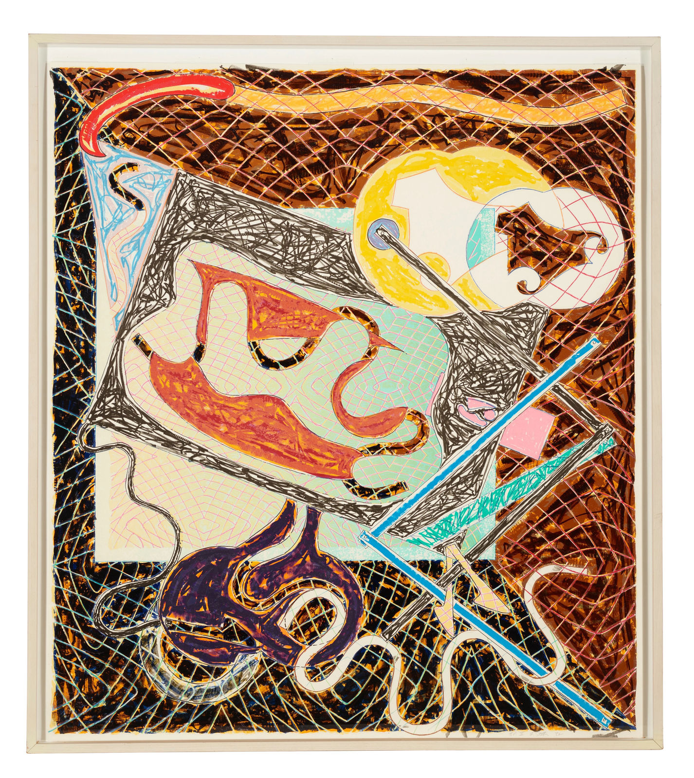 Frank Stella, Shards III (Axsom 146), 1982