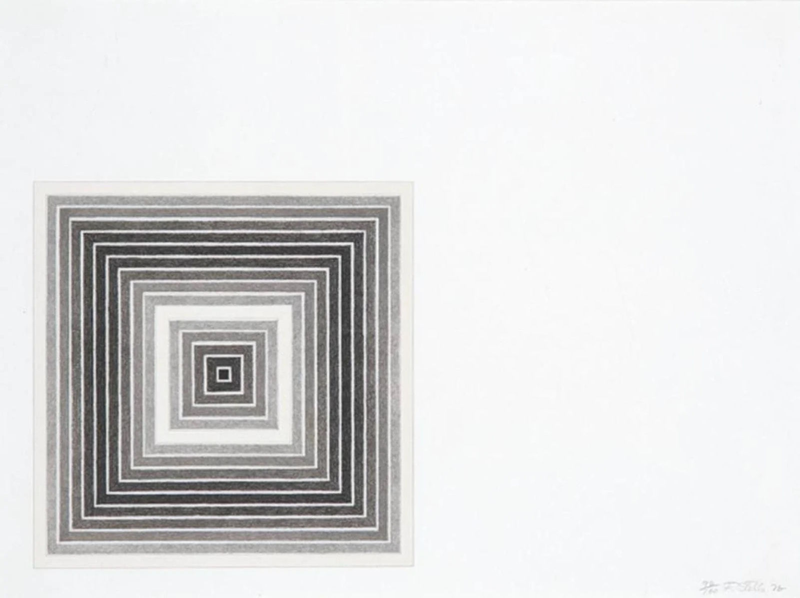 Frank Stella, Sharpesville, 1972