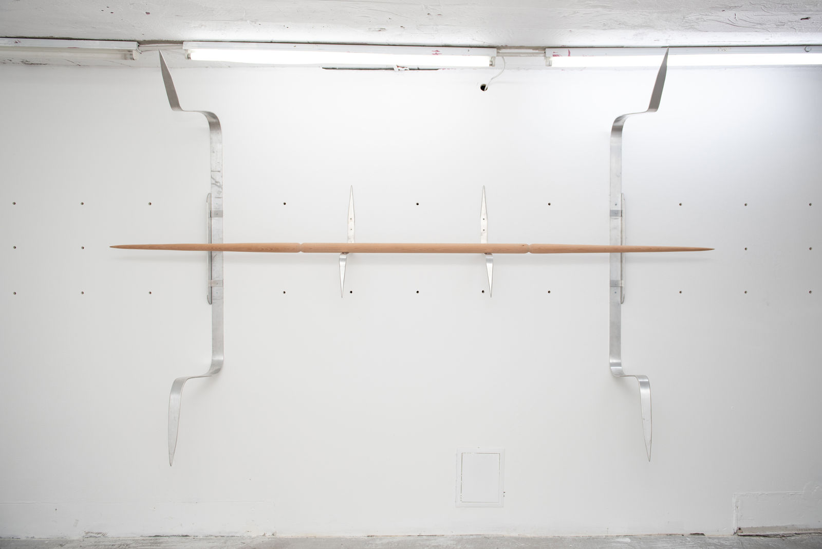 Andrei Arion, SURGICALLY ACCURATE - Aluminum, Wood, 2022