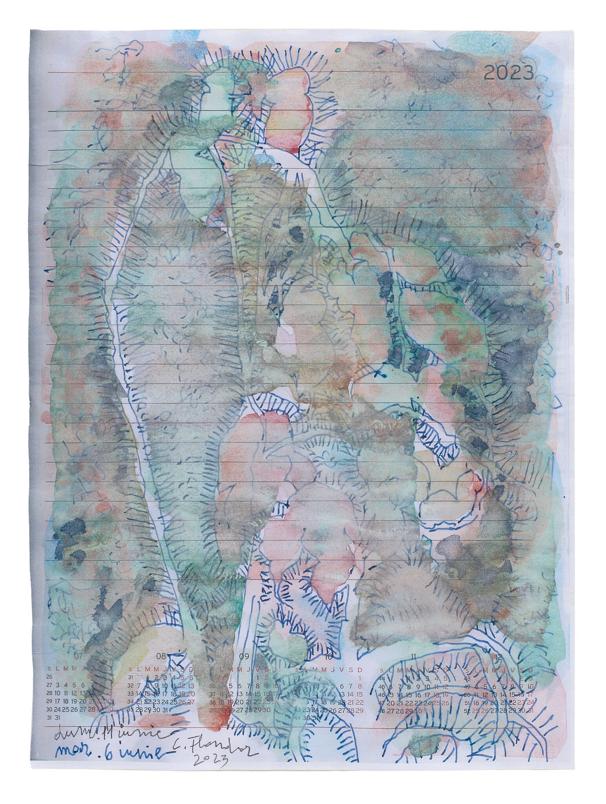 Constantin Flondor, Contemplația privirii, 2023