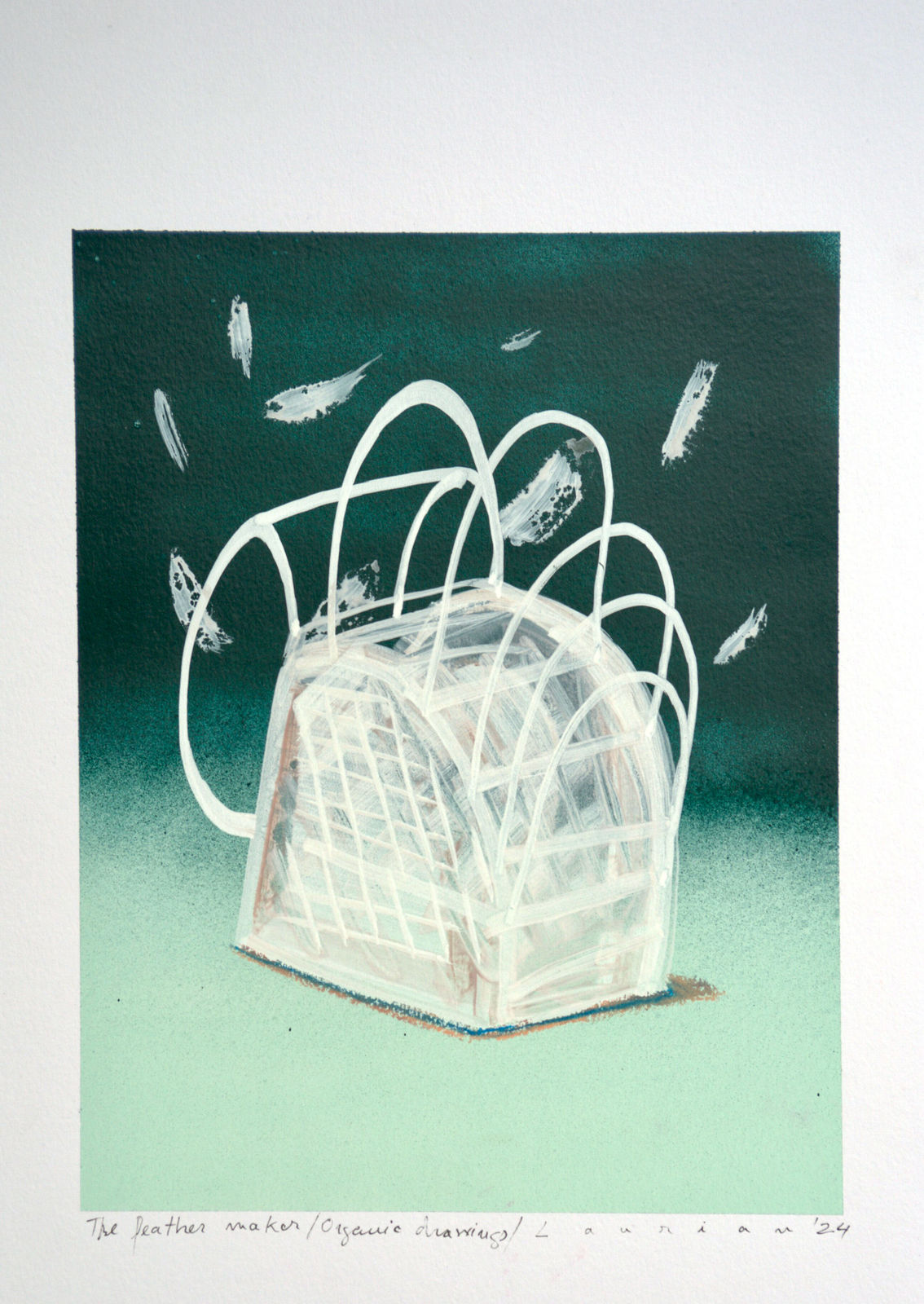 Laurian Popa, The Feather Maker, 2024