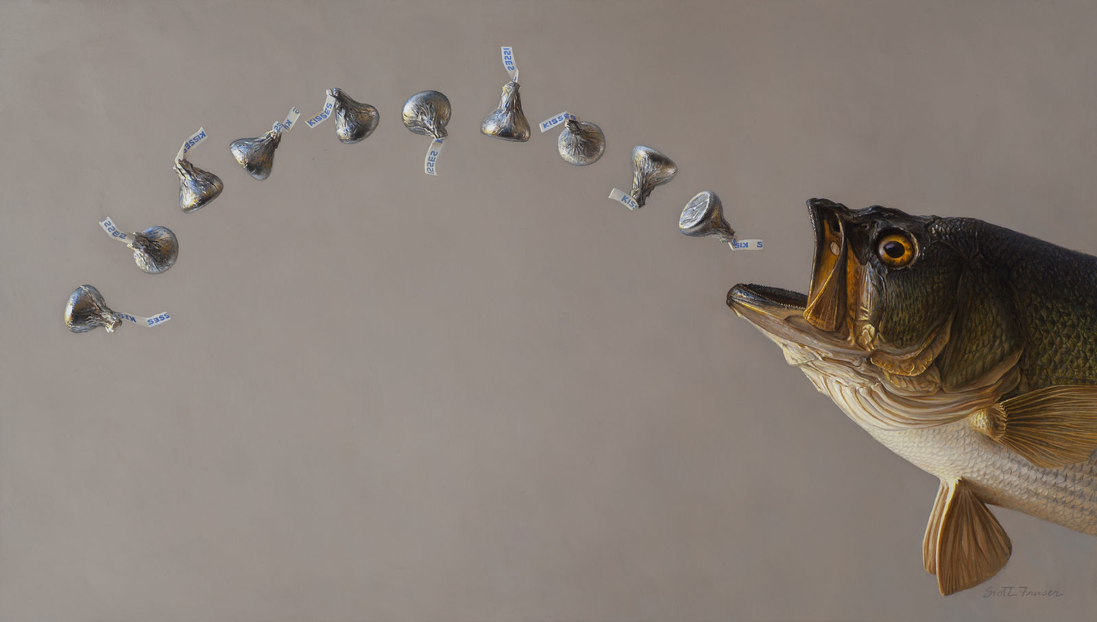 Scott Fraser, Candy Kiss Bass, 2020