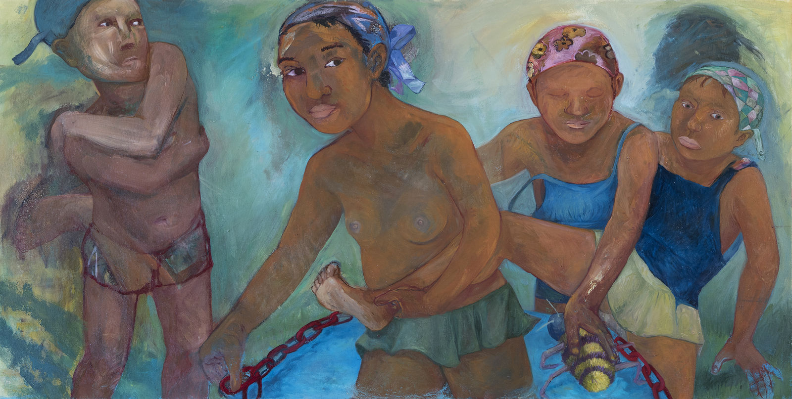 Philemona Williamson, Harvesting the River, 2020