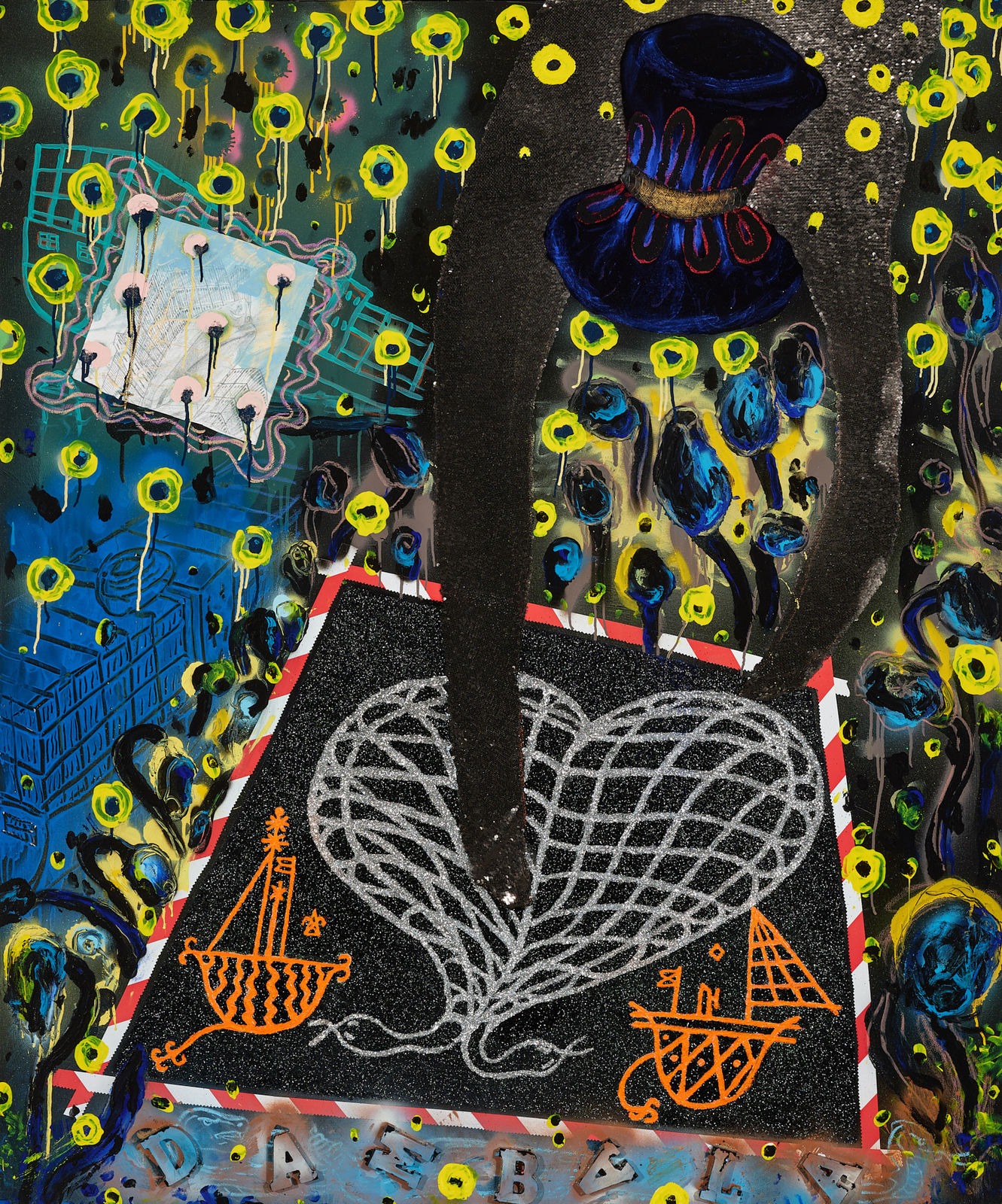 Dewey Crumpler, Retuals 002, 2024