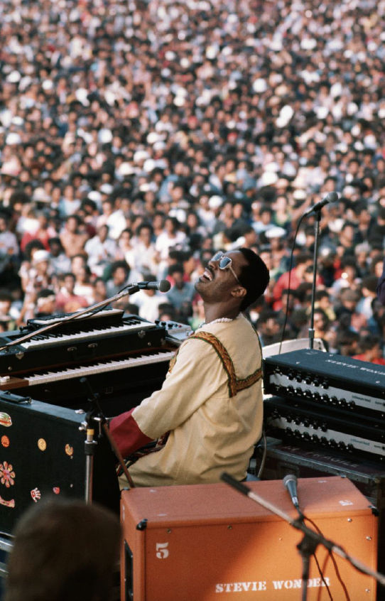 Kwame Brathwaite, Untitled (Stevie Wonder)