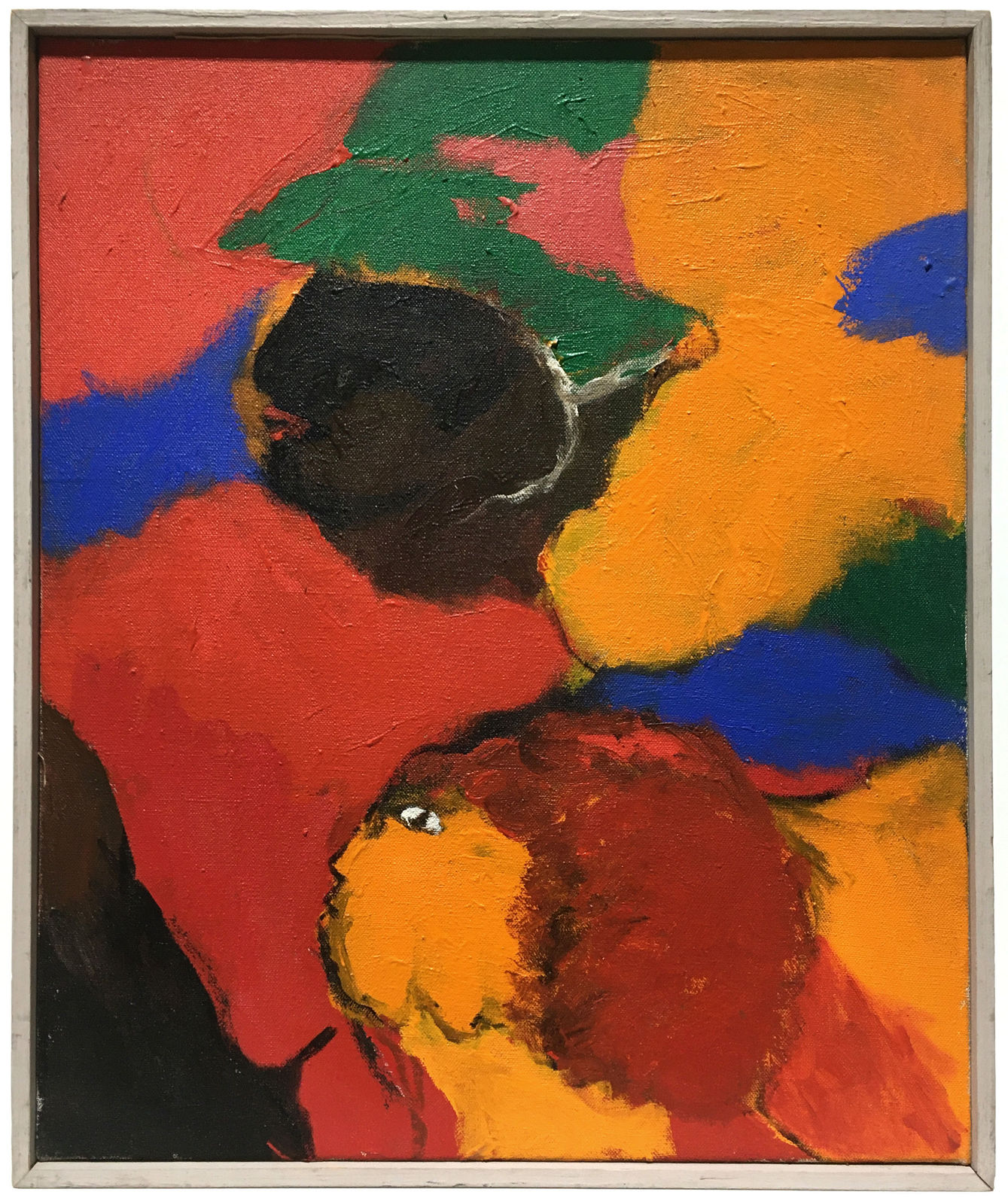 Robert Colescott, TWO FACED STUDY GROUP, 1968