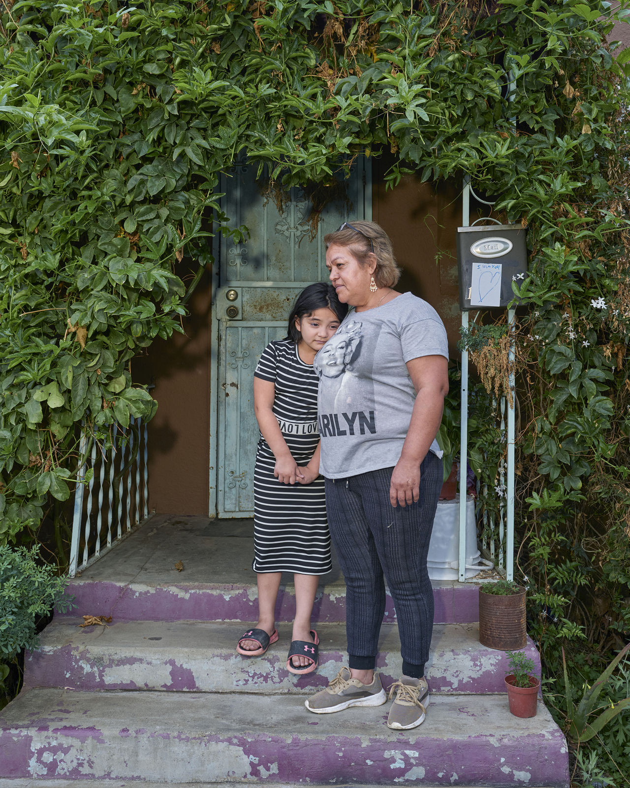 Wesaam Al-Badry, Farmworkers leader Mrs. Sanchez with her granddaughter # XII, 2020