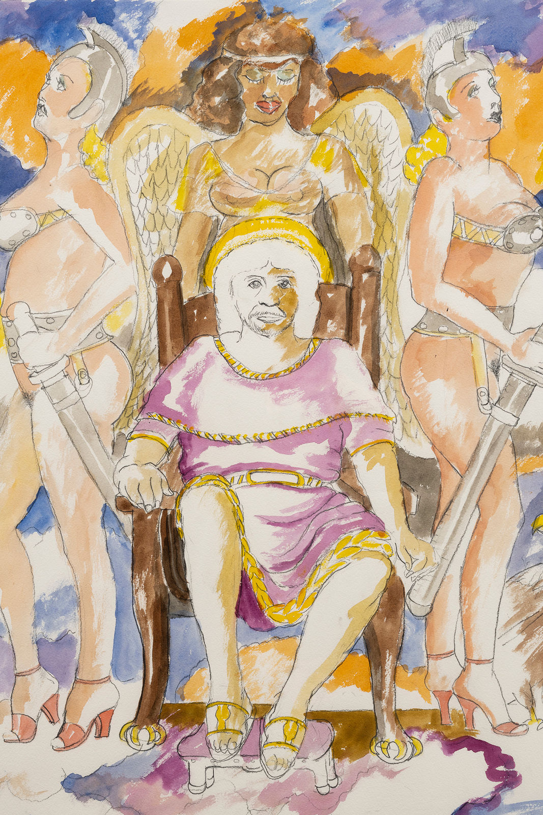 Robert Colescott, All is right, 1978