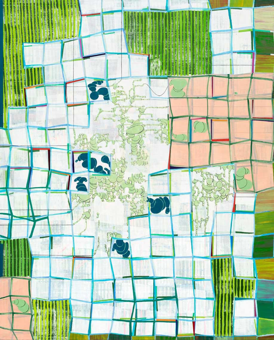 Lisa Corinne Davis, Veracious Contrivance II, 2021