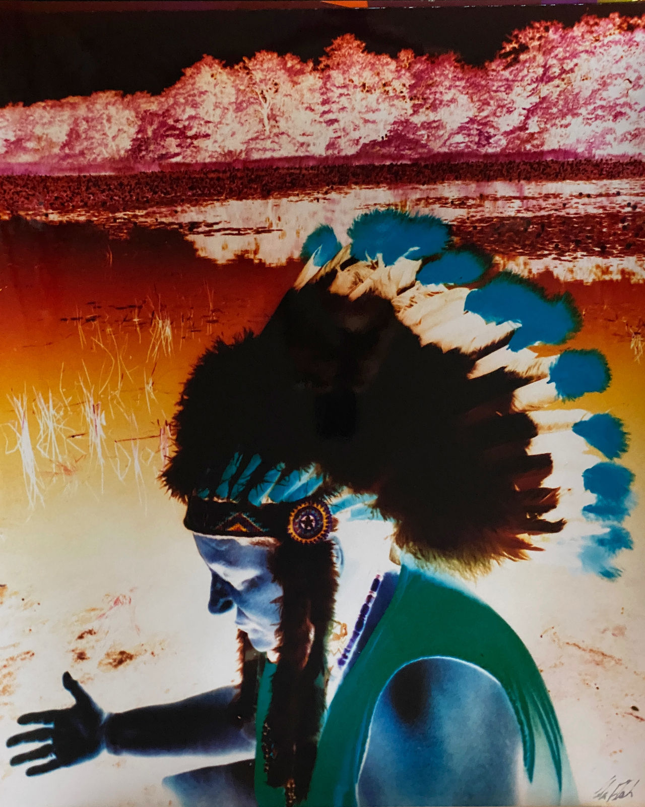 Lola Flash, N is for Native American, Provincetown, Mass (Cross Colour Series and Gay to Z Series), 1993