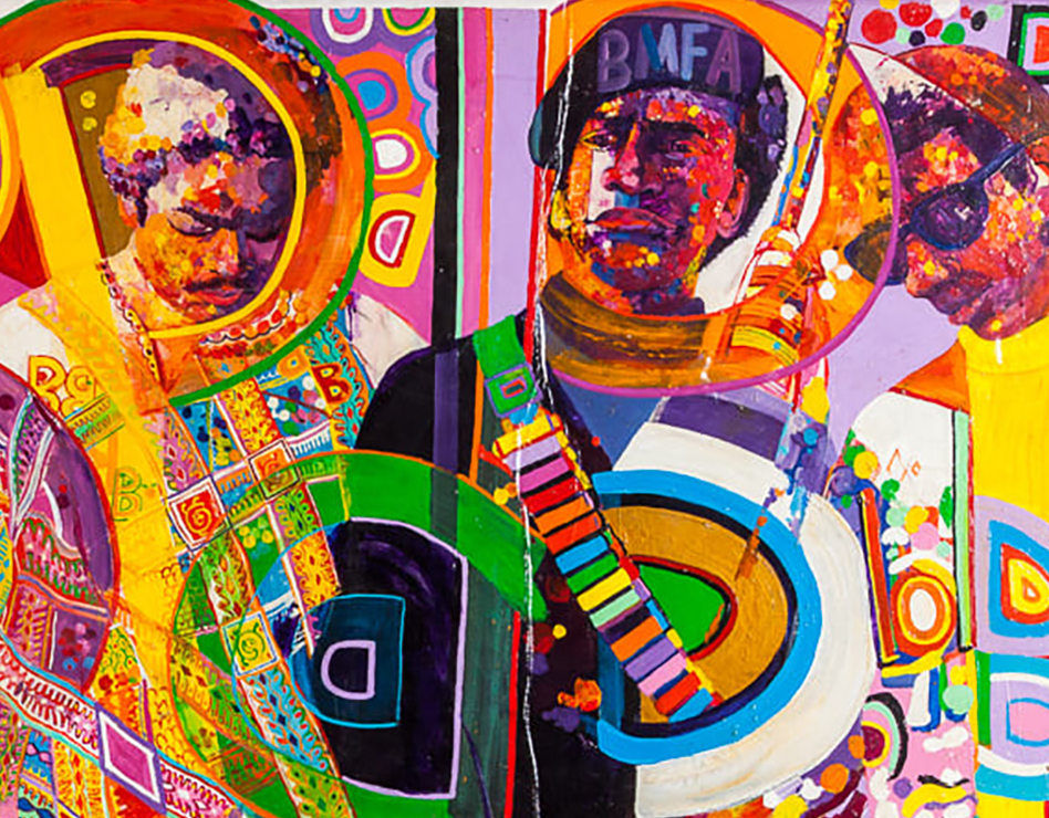 Wadsworth Jarrell, Homage to a Giant, 1970