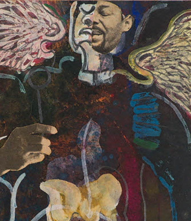 Dr. David C. Driskell, I Want Two Wings, 1973