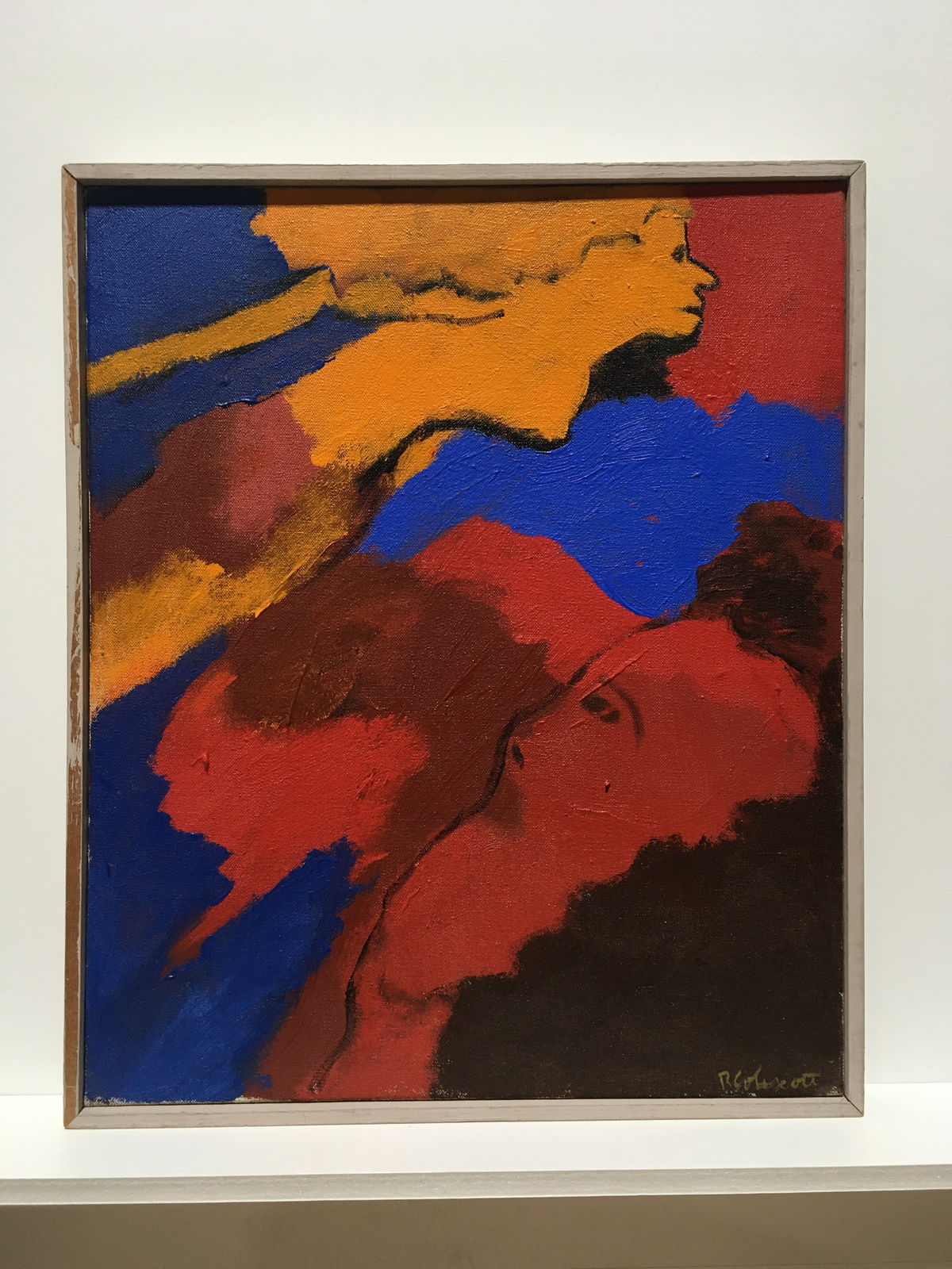 Robert Colescott, Composition #3, 1968