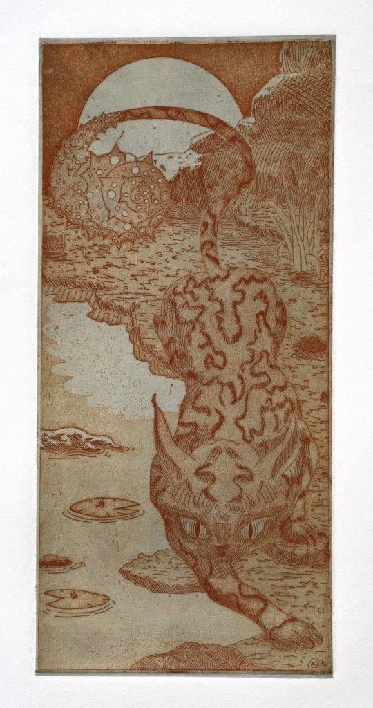 Alex Jackson, Untitled (Fearful Symmetry), 2023