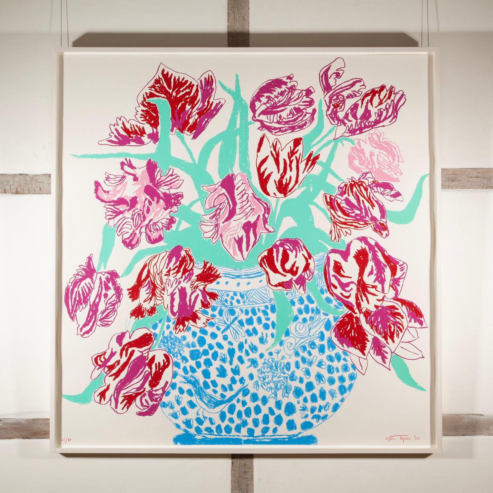 Oisin Byrne, Large Cut Flowers, 2023