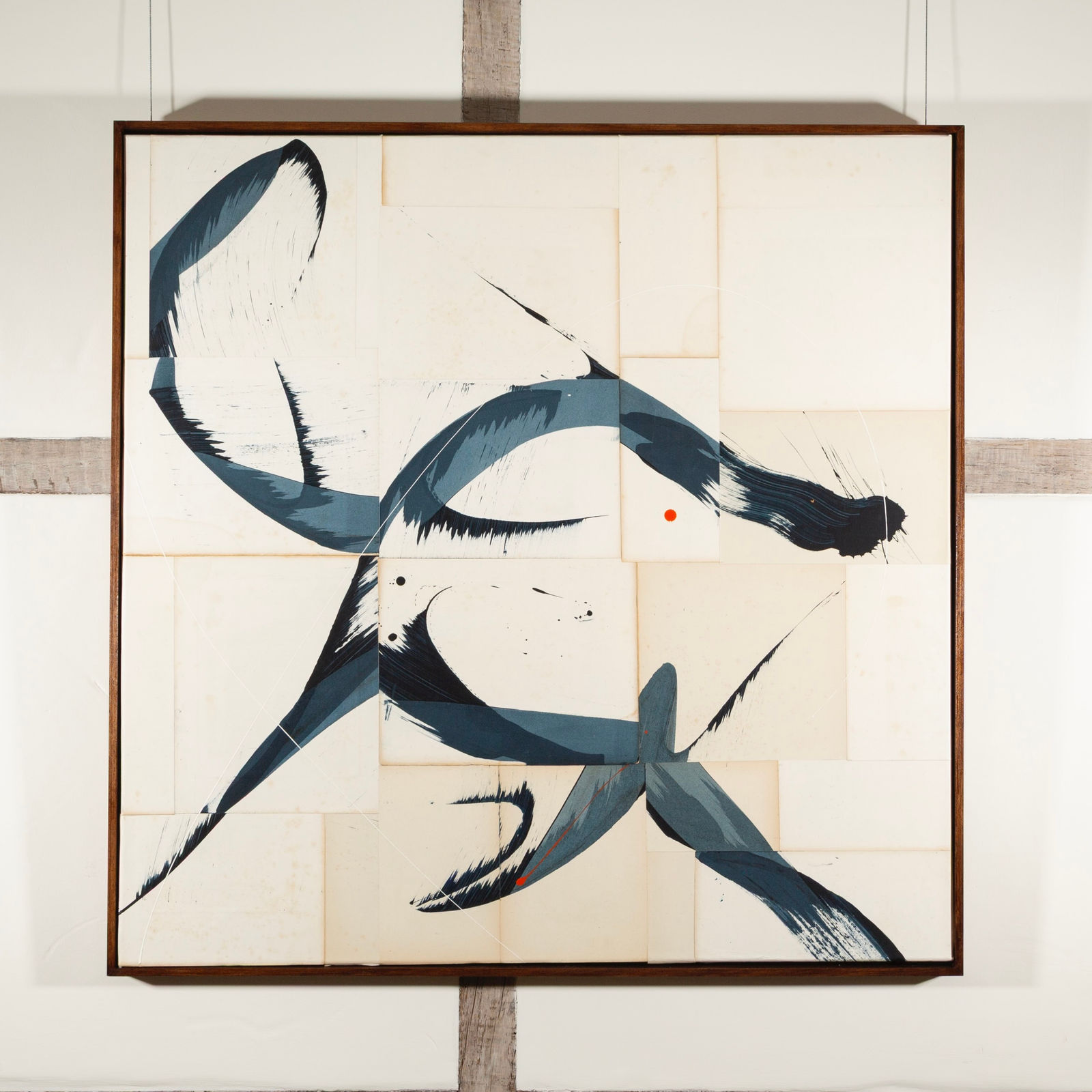 Jane Skingley, Hokusai Indigo IV, 2025