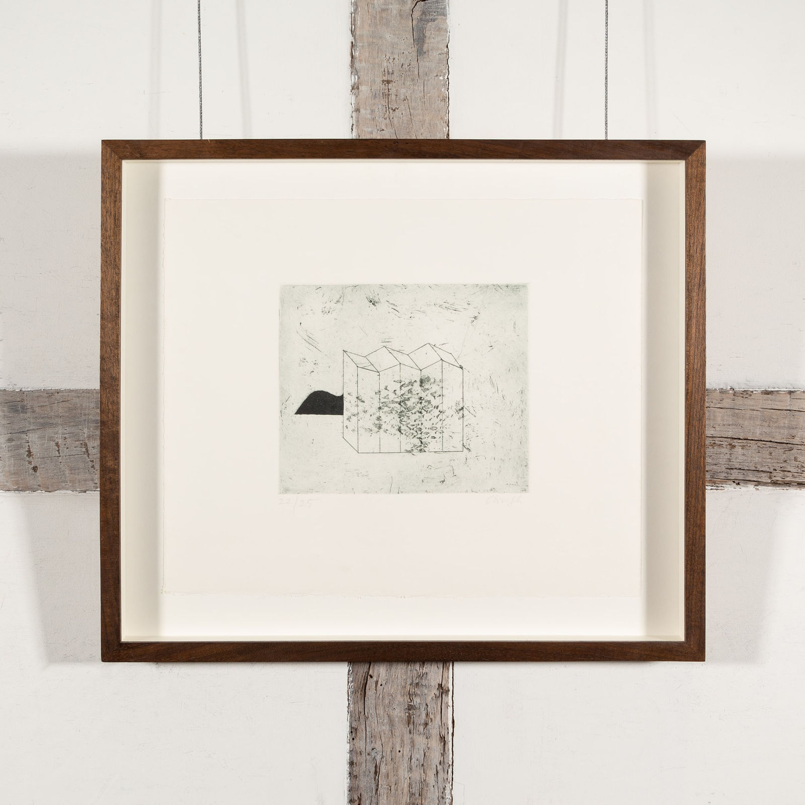 Prunella Clough, Setting I (Warehouse), 1998