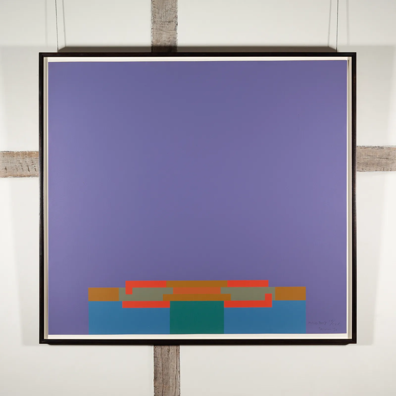 Robyn Denny, Light of the World, 1970