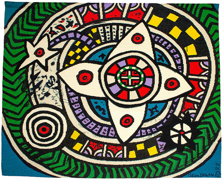 Alan Davie, Cosmic Signals No.1, 2001