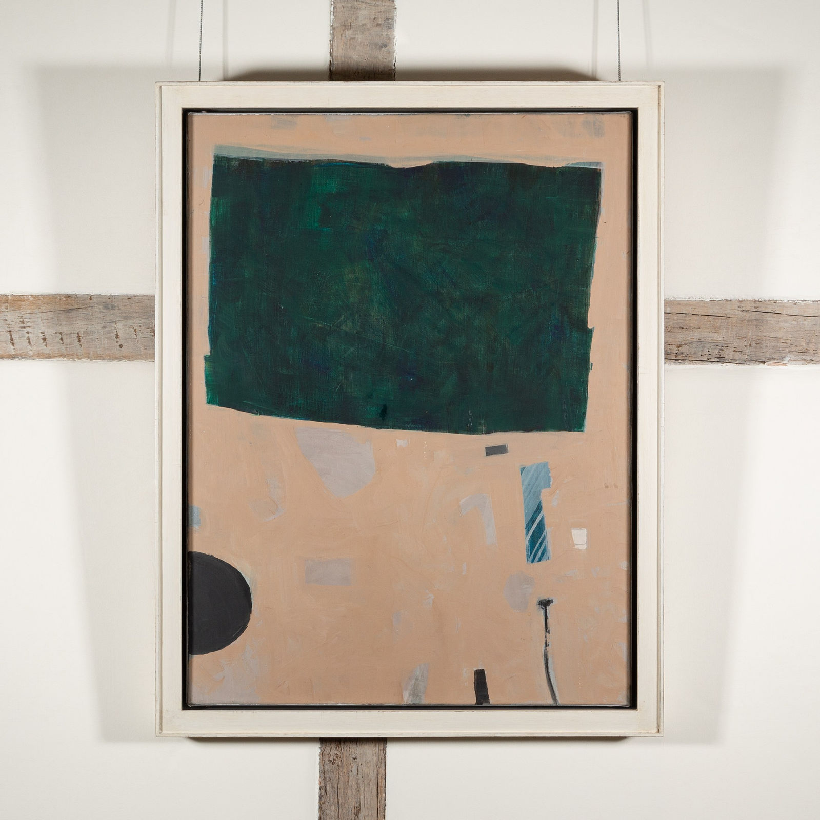 Philip Jones, Striped Awning - Green Ground, 2004