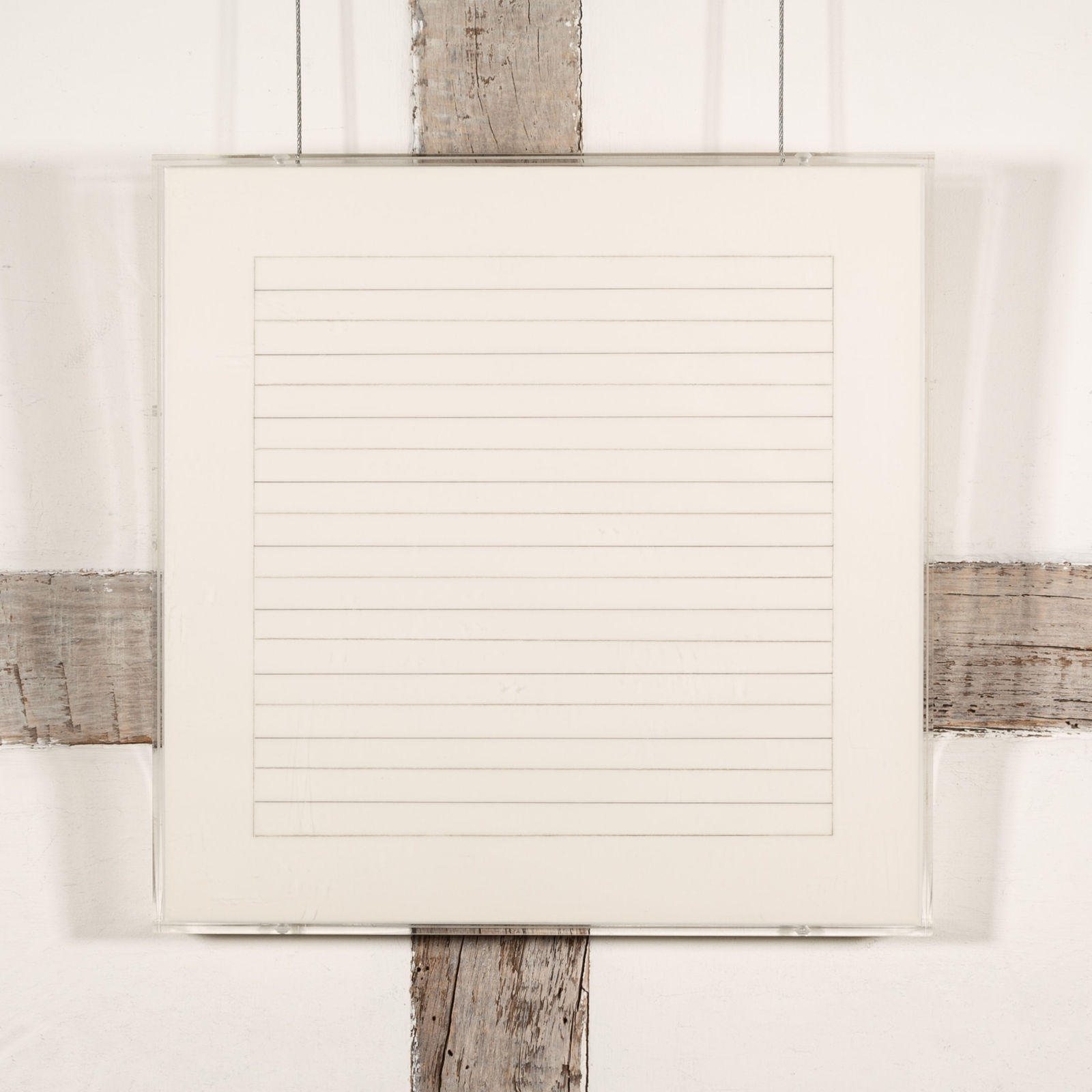 Agnes Martin, Paintings and Drawings 1974-1990 (Stedelijk), 1991
