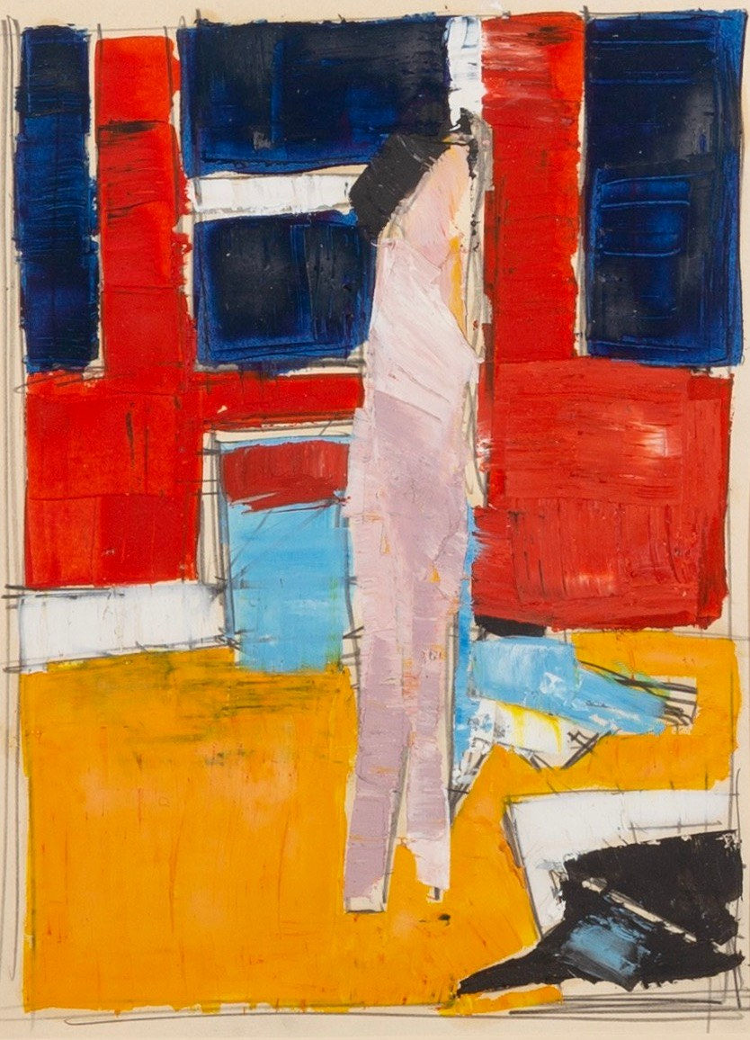 Peter Kinley, Red Interior, 1962, circa