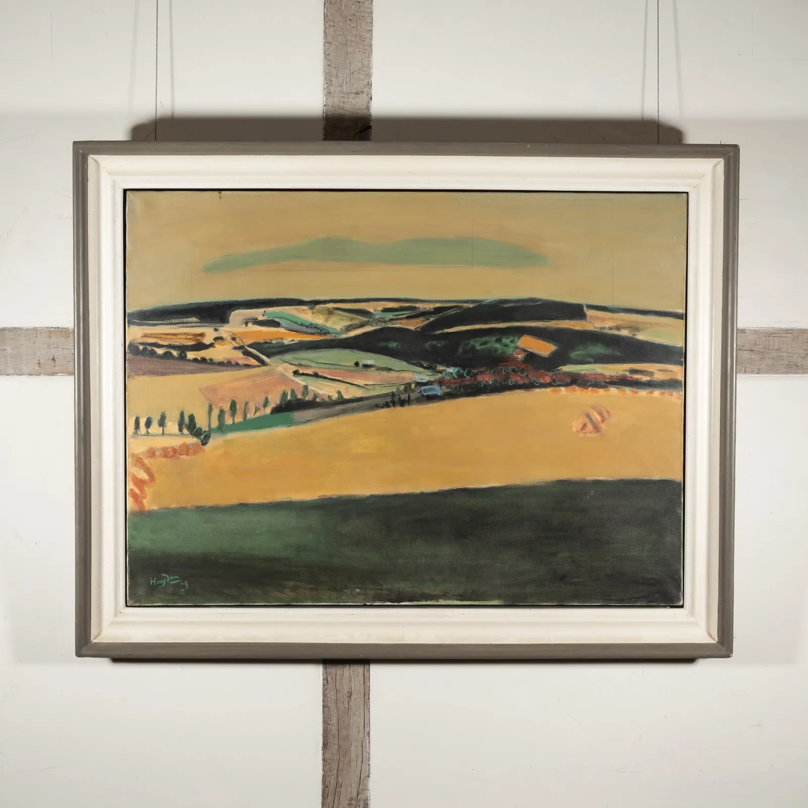 Henri Hayden, Route de jaignes, 1959