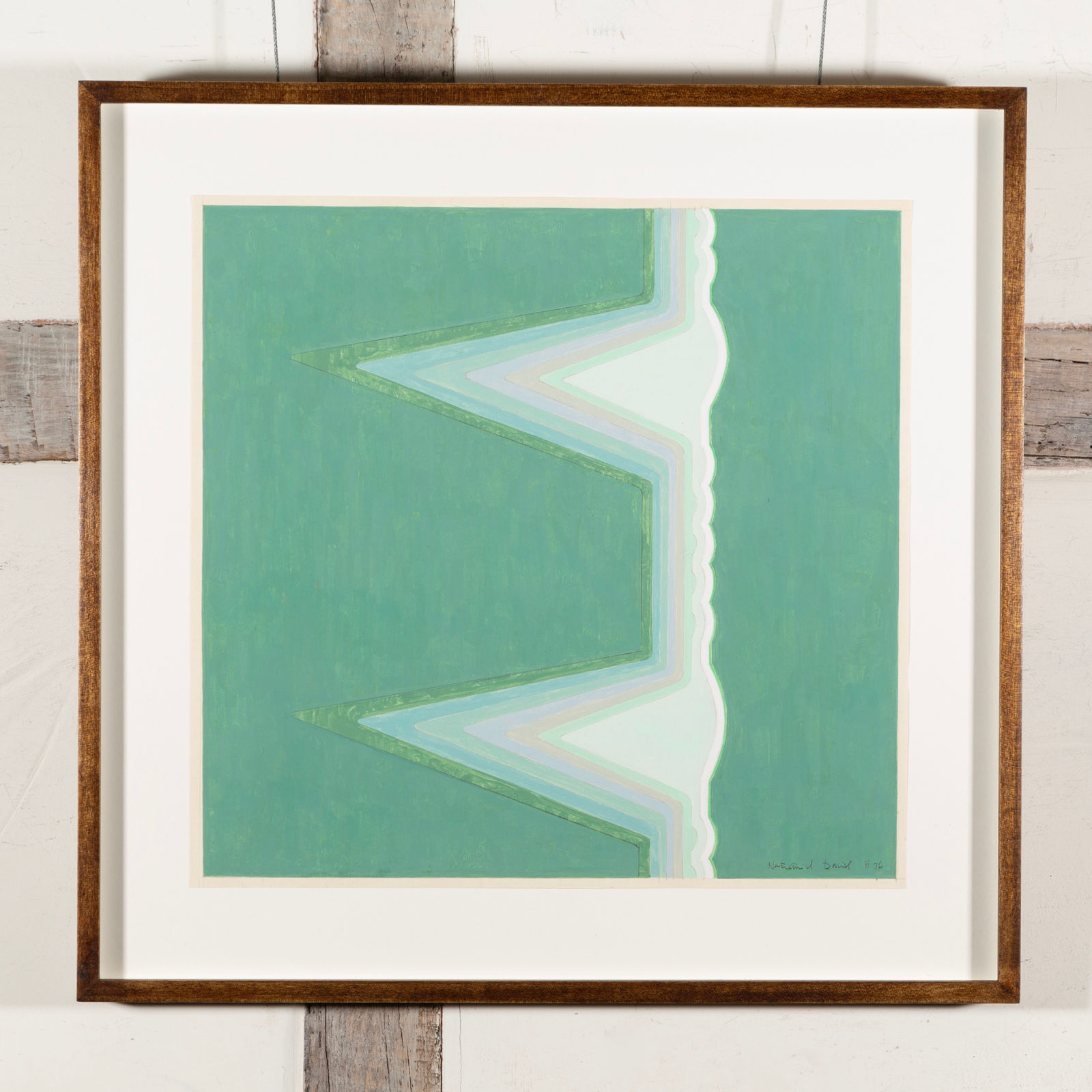 Thomas Nathaniel Davies, Geometric Breaking Waves, 1970