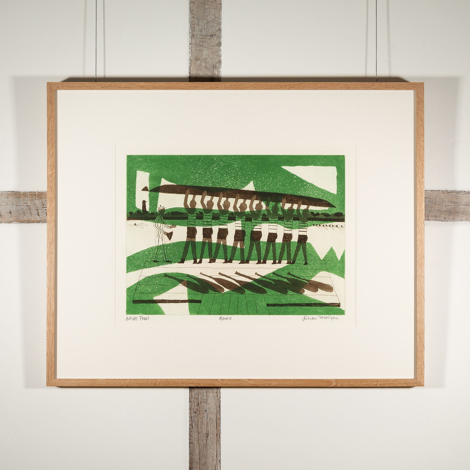 Julian Trevelyan, Rowers, 1972