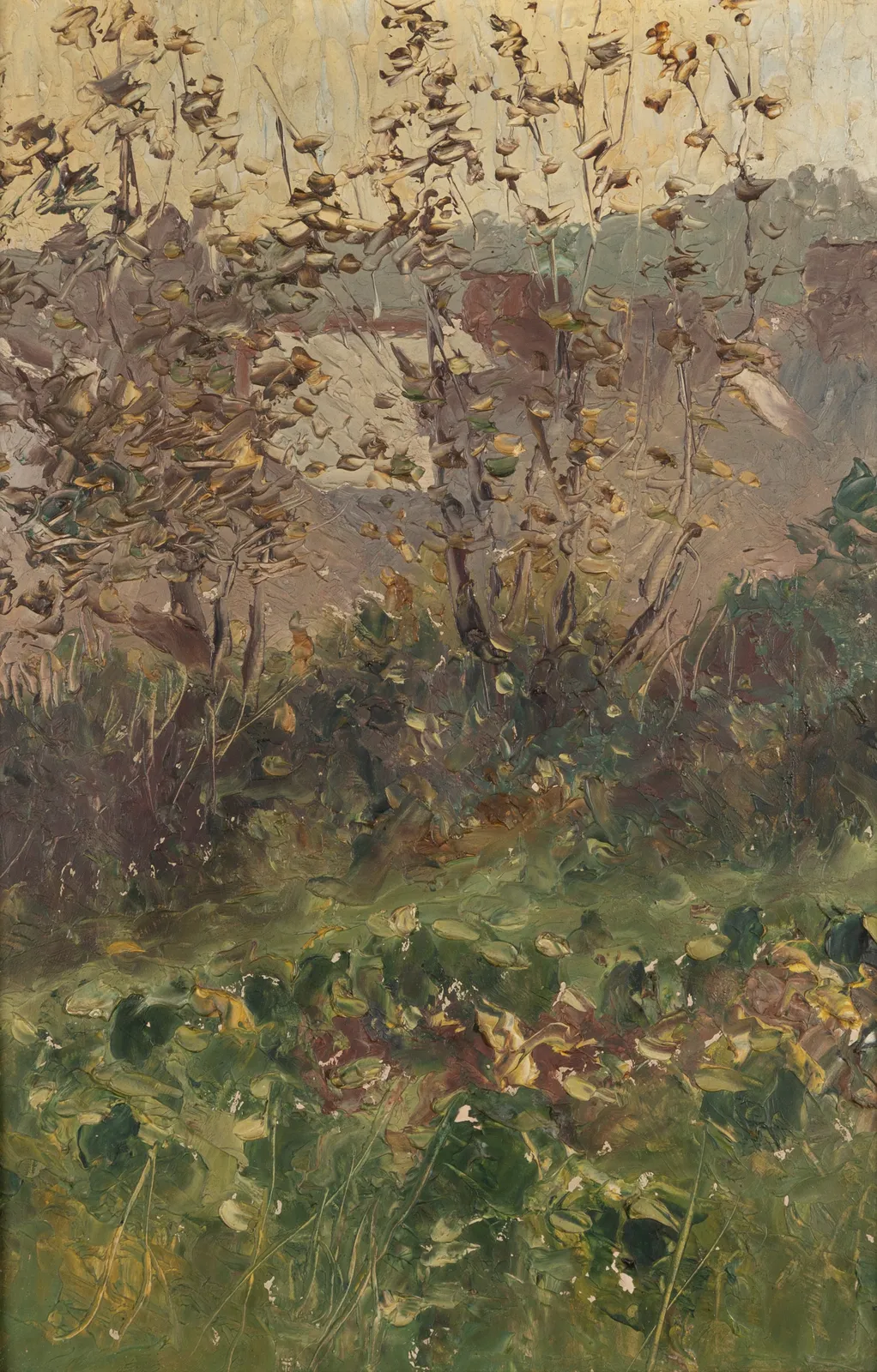 Reginald Charles Wilkinson, Roofs Behind Trees