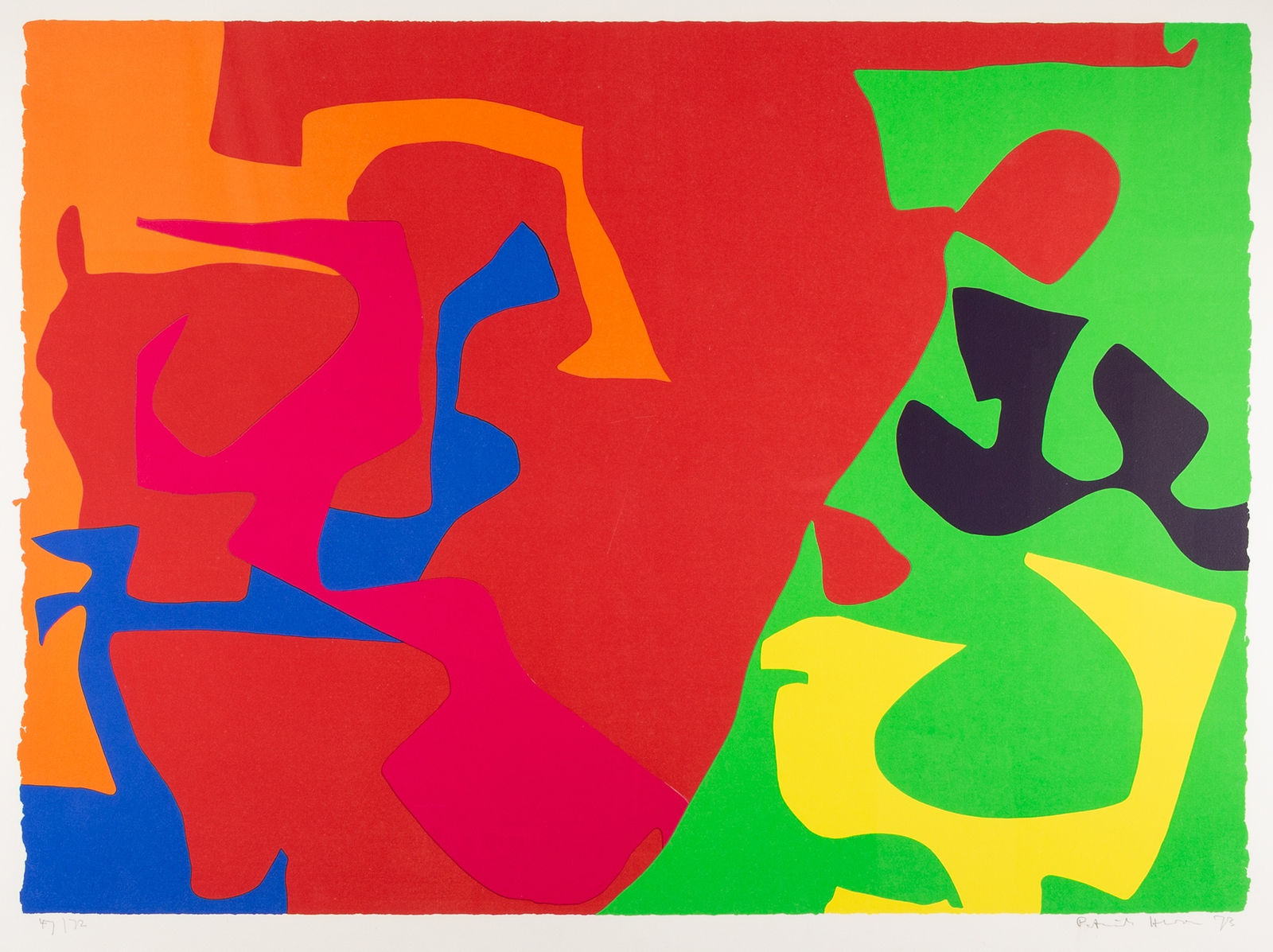 Patrick Heron, January 1973: 7, 1973