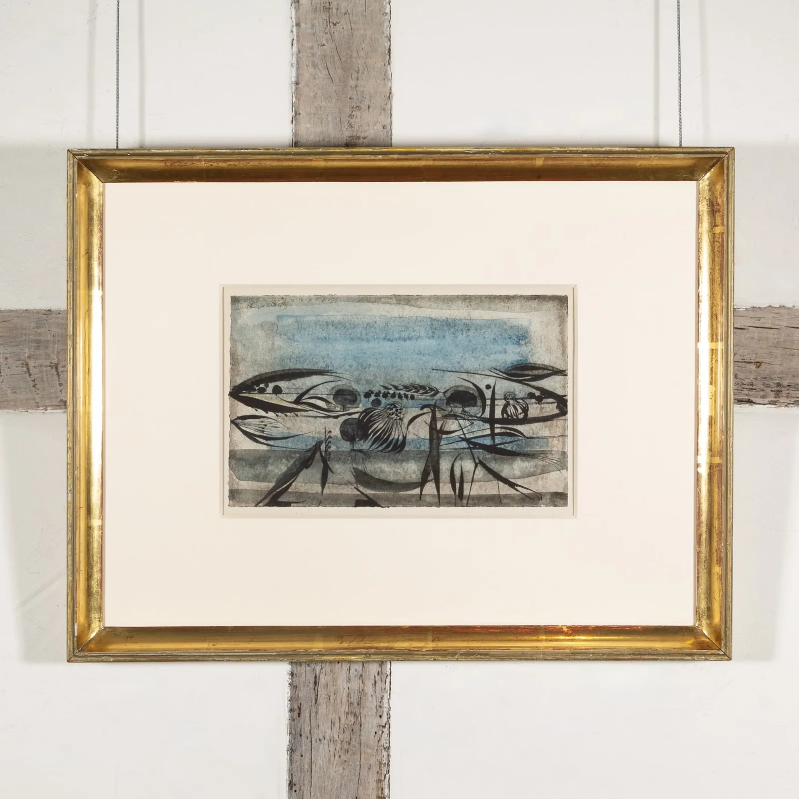 Alan Reynolds, Winter Flowers, Fenland, 1953