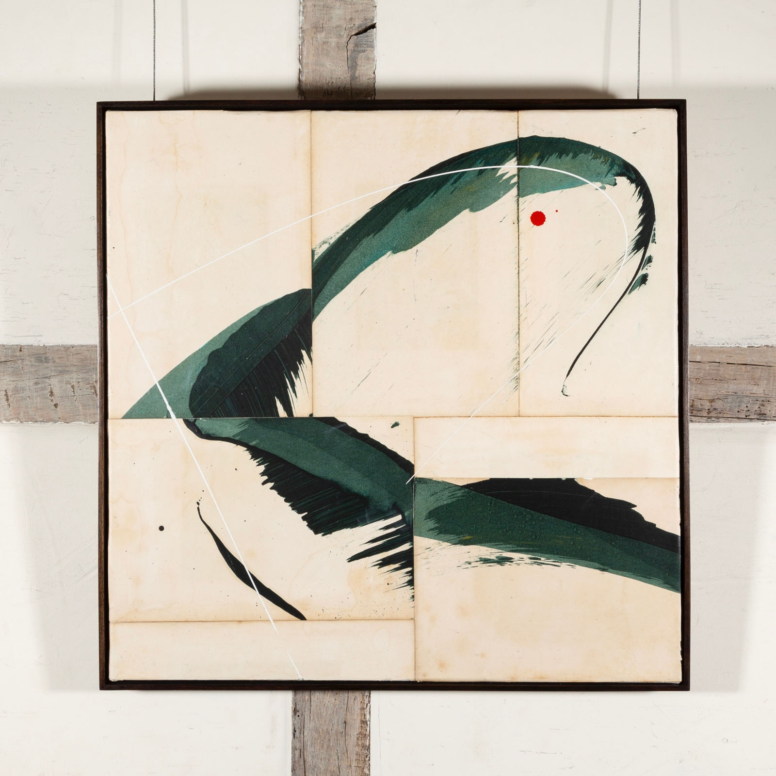 Jane Skingley, Hokusai Green II, 2024