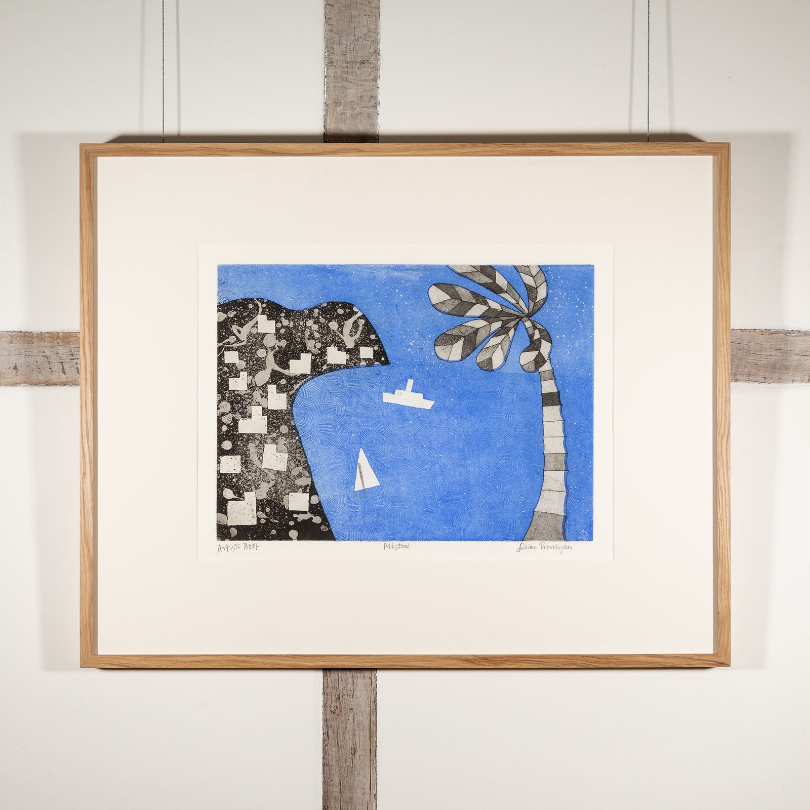 Julian Trevelyan, Mistral, 1974