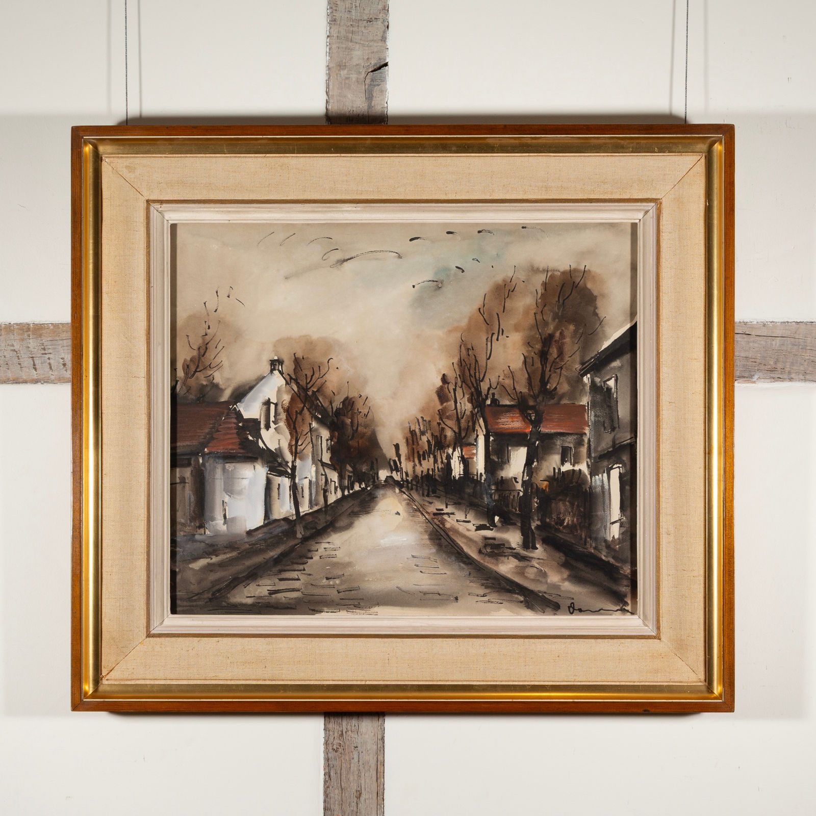 Maurice de Vlaminck, Route de village, 1920s, circa