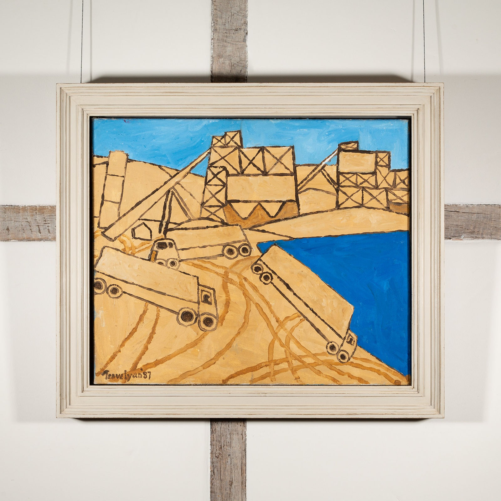 Julian Trevelyan, Gravel Pits, 1987