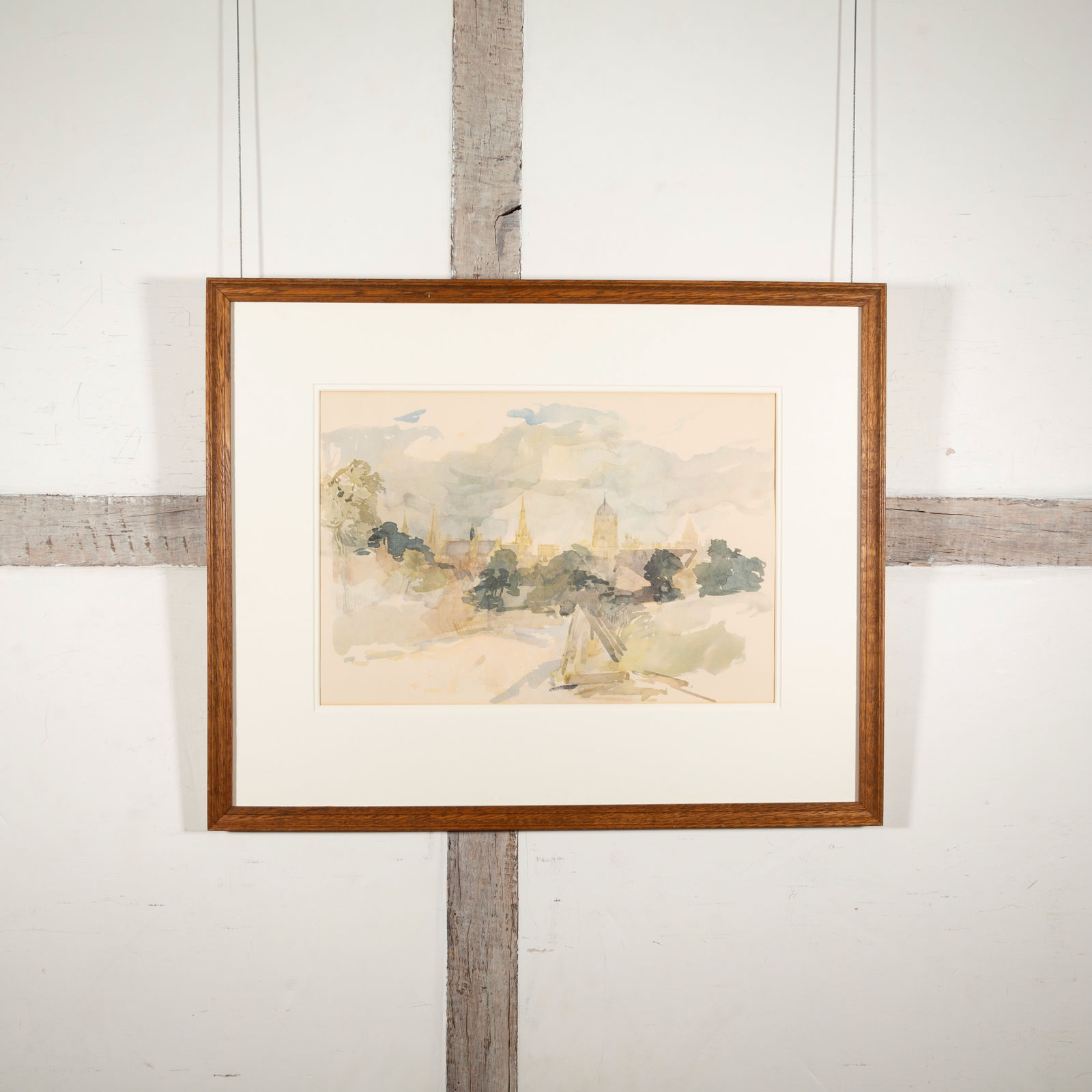 Peter Greenham, Oxford Skyline with Tom Tower, Christ Church